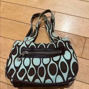 Small bag by Maine designer Angela Adams